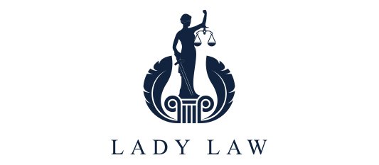 Lady Law Brand Image - UptownLogoDesign.com