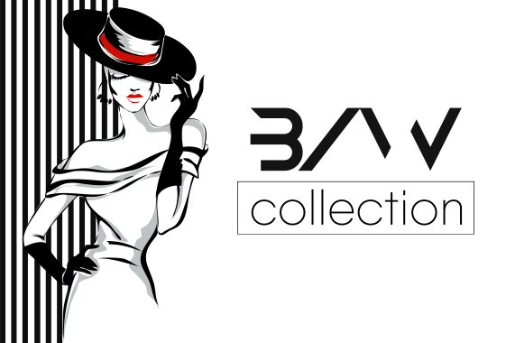 B & W Brand Icon- UptownLogoDesign.com